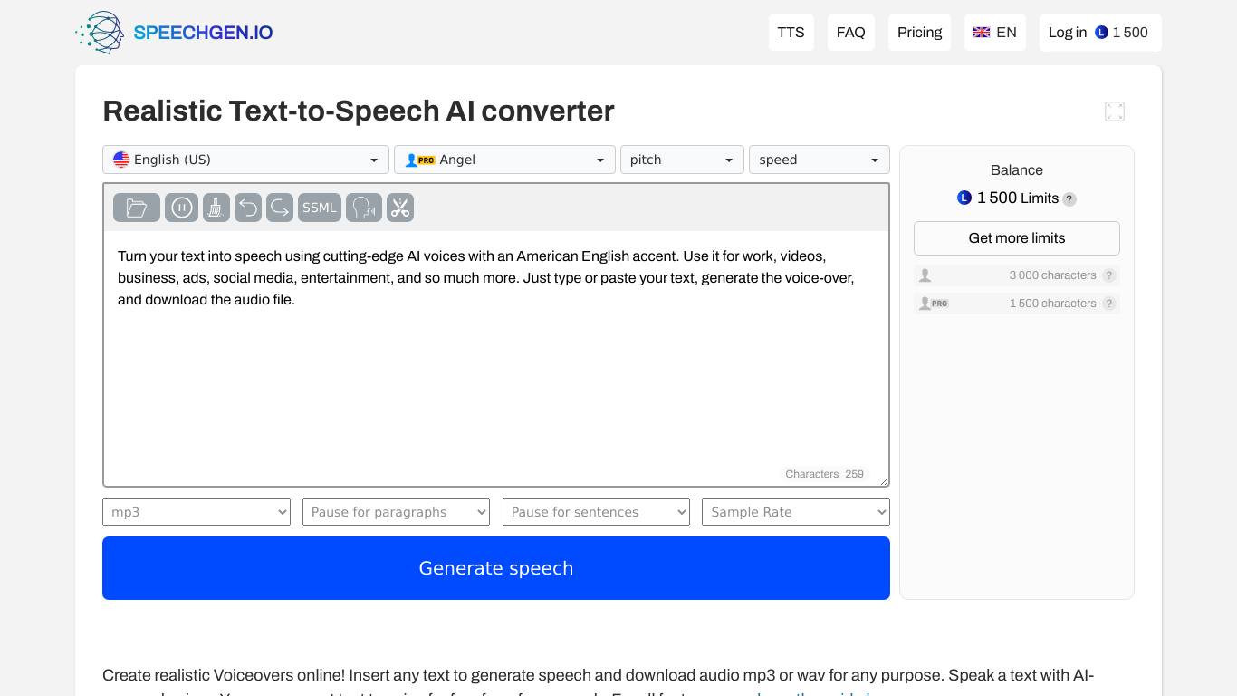 SpeechGen.io